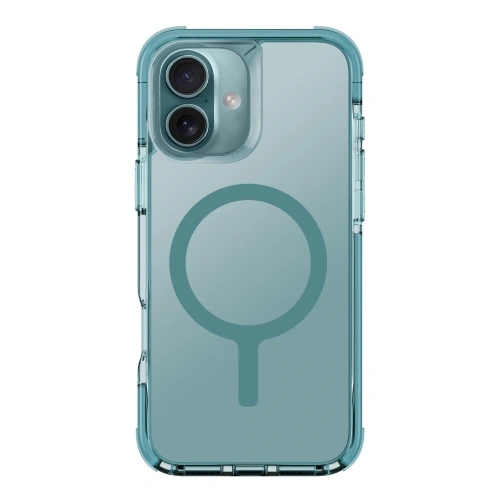 Etui UNIQ Combat Apple iPhone 16 Plus MagClick Charging zielony/teal green
