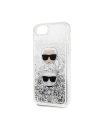 Wholesale Karl Lagerfeld KLHCI8KCGLSL Apple iPhone SE 2022/SE 2020/8/7 hardcase silver Glitter Karl&Choupette - KLD259SLV - {ean13} - Hurt