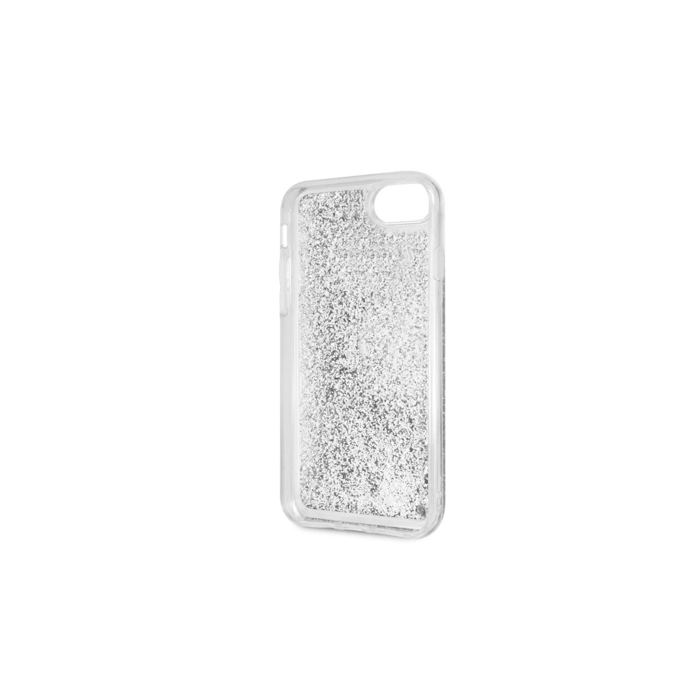 Hurtownia GSM - Etui Karl Lagerfeld KLHCI8KCGLSL Apple iPhone SE 2022/SE 2020/8/7 hardcase stříbrný/silver Glitter Karl&Choupette - KLD259SLV - {ean13} - Hurt
