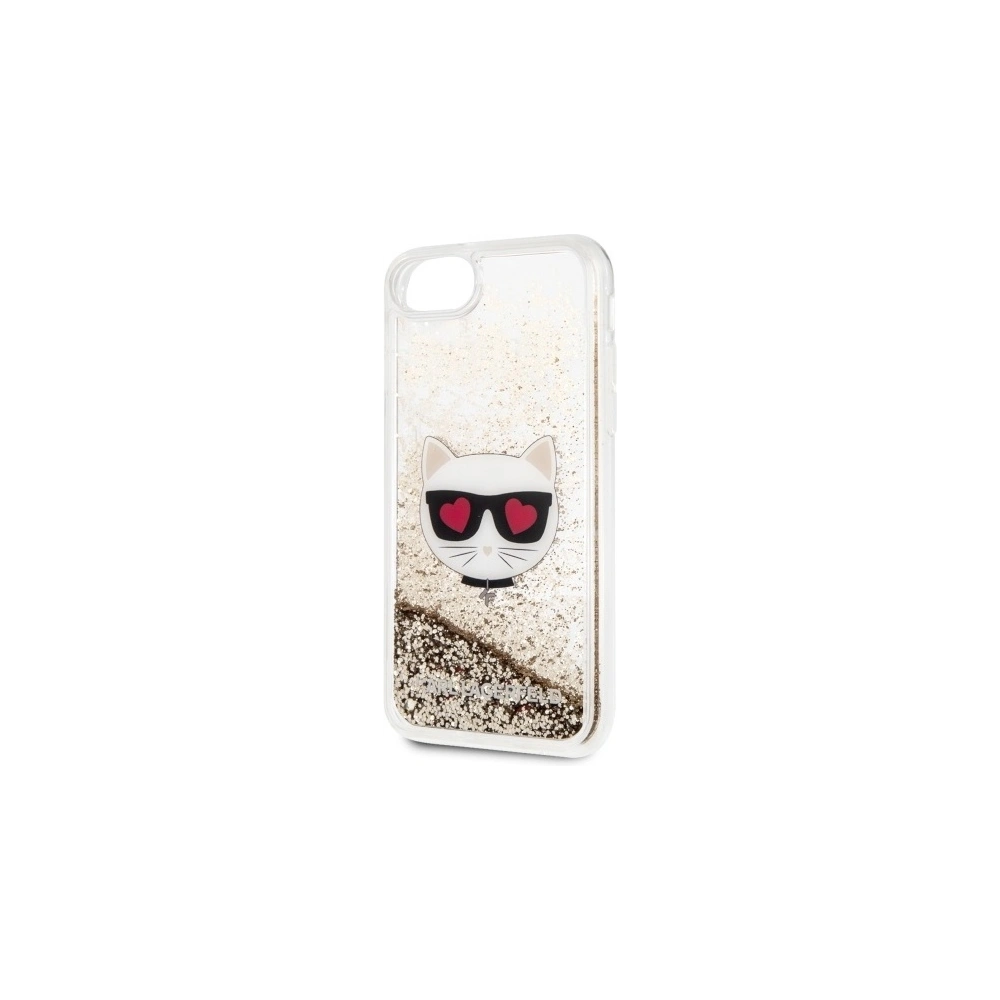 Hurtownia GSM - Etui Karl Lagerfeld KLHCI8LCGLGO Apple iPhone SE 2022/SE 2020/8/7 hardcase zlatý/gold Glitter Choupette - KLD260GLD - {ean13} - Hurt