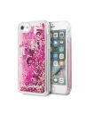 Etui Karl Lagerfeld KLHCI8ROPI Apple iPhone SE 2022/SE 2020/8/7 růžovo-zlatý/rosegold tvrdý kryt Glitter Floatting Charms