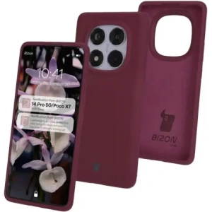 Hurtownia GSM - Bizon Soft Case Xiaomi Redmi Note 14 Pro 5G / Poco X7 sötétlila - BIZ8492 - {ean13} - Hurt
