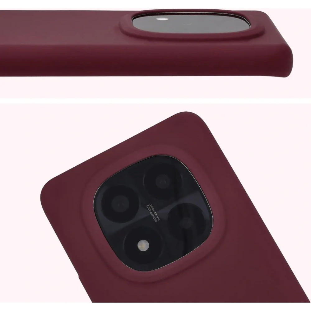 Hurtownia GSM - Silikonowe etui Bizon Soft Case do Xiaomi Redmi Note 14 Pro Plus 5G ciemnofioletowe - BIZ8493 - {ean13} - Hurt