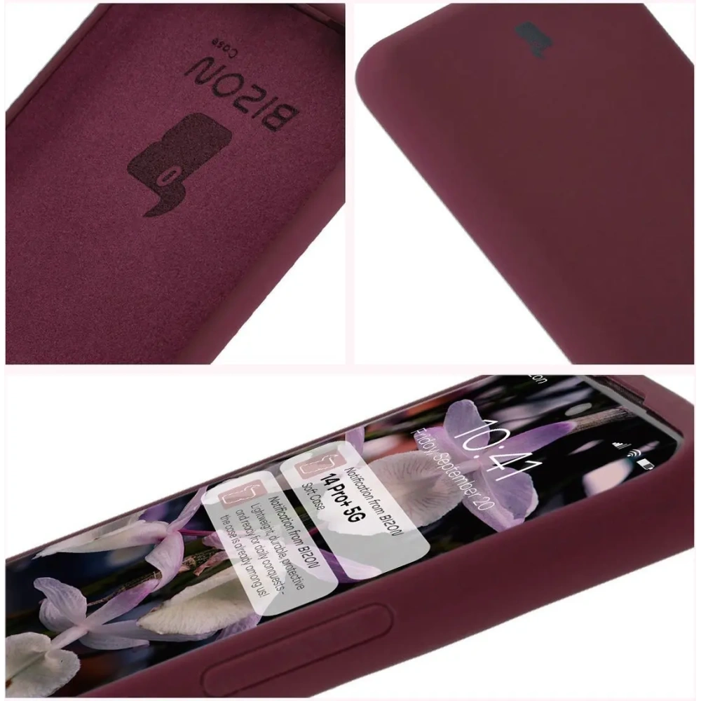 Wholesale Bizon Soft Case Xiaomi Redmi Note 14 Pro Plus 5G dark purple - BIZ8493 - {ean13} - Hurt
