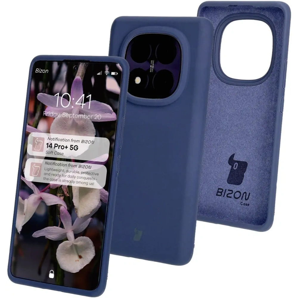 Hurtownia GSM - Bizon Soft Case Xiaomi Redmi Note 14 Pro Plus 5G dunkelblau - BIZ8494 - {ean13} - Hurt
