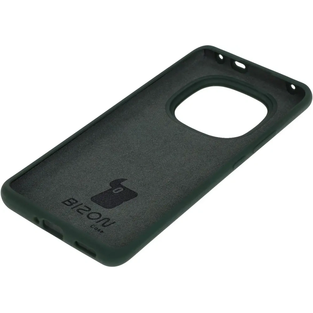 Hurtownia GSM - Silikonowe etui Bizon Soft Case do Xiaomi Redmi Note 14 Pro Plus 5G ciemnozielone - BIZ8495 - {ean13} - Hurt