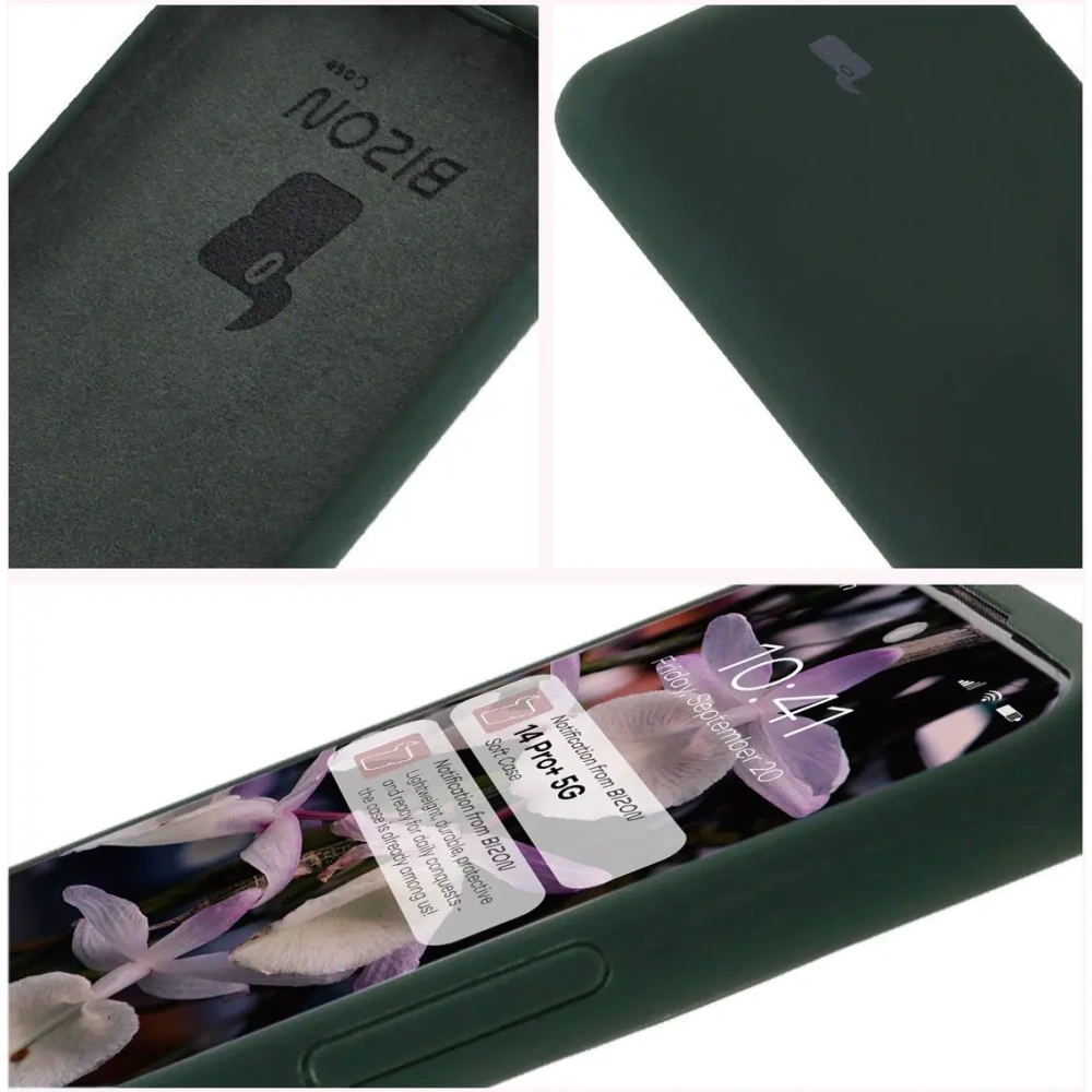 Hurtownia GSM - Bizon Soft Case Xiaomi Redmi Note 14 Pro Plus 5G dunkelgrün - BIZ8495 - {ean13} - Hurt