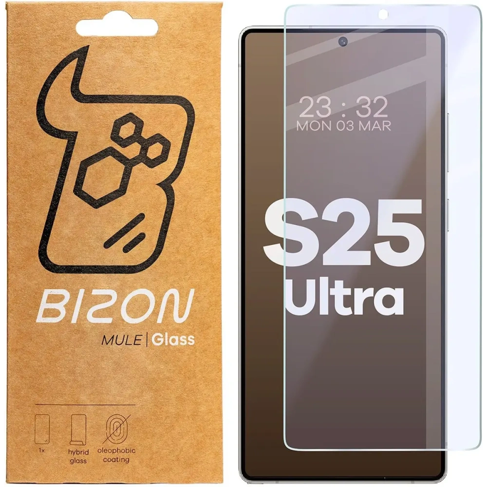 Hurtownia GSM - Bizon Glass Mule Samsung Galaxy S25 Ultra - BIZ8498 - {ean13} - Hurt