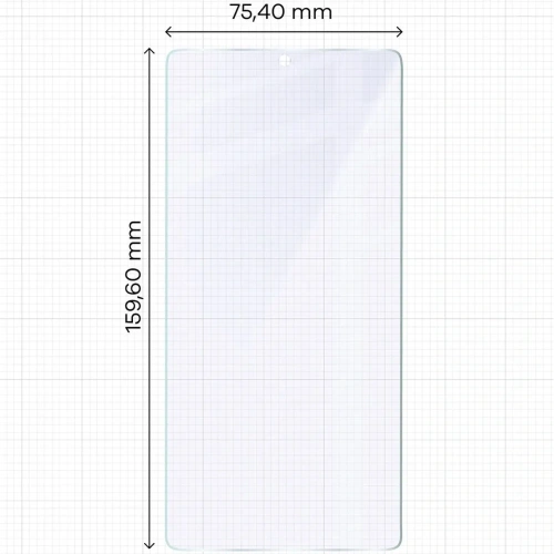 Elastyczne szkło hybrydowe Bizon Glass Mule do Samsung Galaxy S25 Ultra