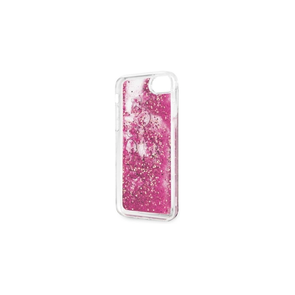 Hurtownia GSM - Etui Karl Lagerfeld KLHCI8ROPI Apple iPhone SE 2022/SE 2020/8/7 růžovo-zlatý/rosegold tvrdý kryt Glitter Floatting Charms - KLD261RS - {ean13} - Hurt