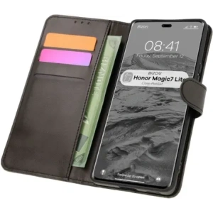 Hurtownia GSM - Bizon Caz Pocket Honor Magic7 Lite negru - BIZ8500 - {ean13} - Hurt