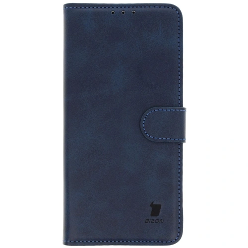 Etui z klapką Bizon Case Pocket do Honor Magic7 Lite granatowe