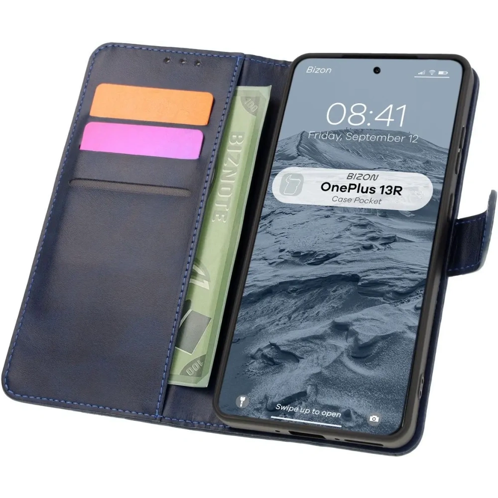 Hurtownia GSM - Bizon Case Pocket OnePlus 13R marineblau - BIZ8504 - {ean13} - Hurt