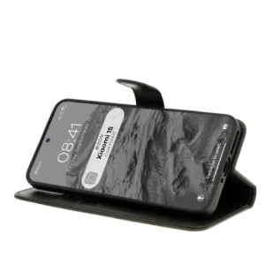 Hurtownia GSM - Etui s klopou Bizon Case Pocket pro Xiaomi 15 černé - BIZ8506 - {ean13} - Hurt