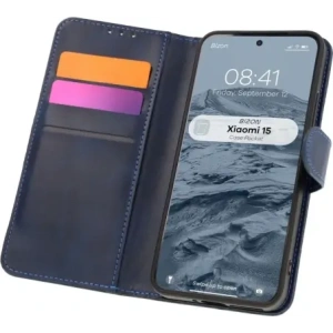 Hurtownia GSM - Bizon Case Pocket Xiaomi 15 albastru închis - BIZ8507 - {ean13} - Hurt
