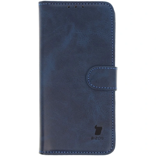 Etui z klapką Bizon Case Pocket do Xiaomi 15 granatowe
