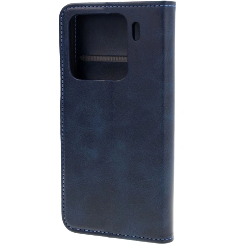 Etui z klapką Bizon Case Pocket do Xiaomi 15 granatowe