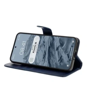 Hurtownia GSM - Bizon Case Pocket Xiaomi 15 albastru închis - BIZ8507 - {ean13} - Hurt