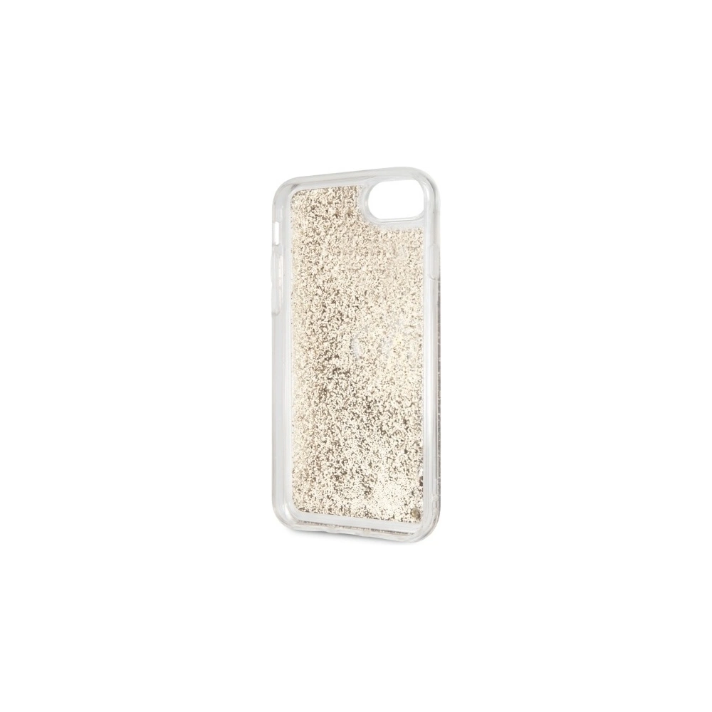 Hurtownia GSM - Etui Karl Lagerfeld KLHCI8TRKSGO Apple iPhone SE 2022/SE 2020/8/7 zlatý/gold Glitter Signature - KLD262GLD - {ean13} - Hurt