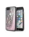 Etui Karl Lagerfeld KLHCI8TRKSRG Apple iPhone SE 2022/SE 2020/8/7 růžovo-zlatý/rose gold Glitter Signature
