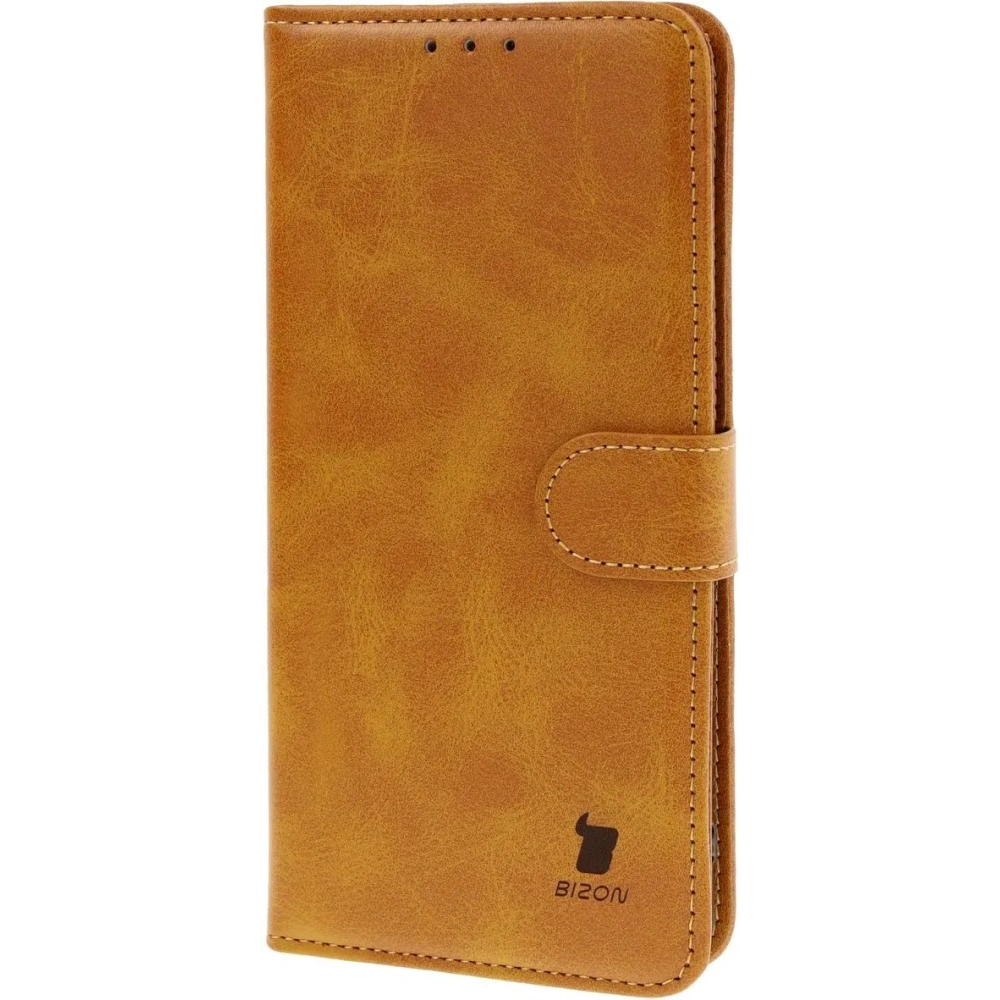 Hurtownia GSM - Etui z klapką Bizon Case Pocket do Xiaomi Redmi Note 14 Pro 5G / Poco X7 brązowe - BIZ8511 - {ean13} - Hurt