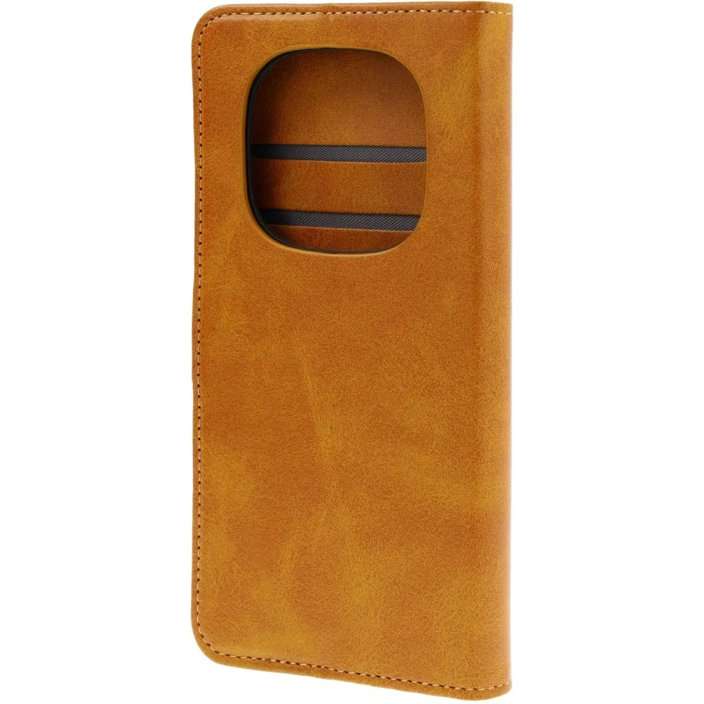 Hurtownia GSM - Etui z klapką Bizon Case Pocket do Xiaomi Redmi Note 14 Pro 5G / Poco X7 brązowe - BIZ8511 - {ean13} - Hurt