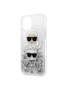 Hurtownia GSM - Etui Karl Lagerfeld KLHCN58KCGLSL Apple iPhone 11 Pro hardcase srebrny/silver Glitter Karl&Choupette - KLD264SLV - {ean13} - Hurt