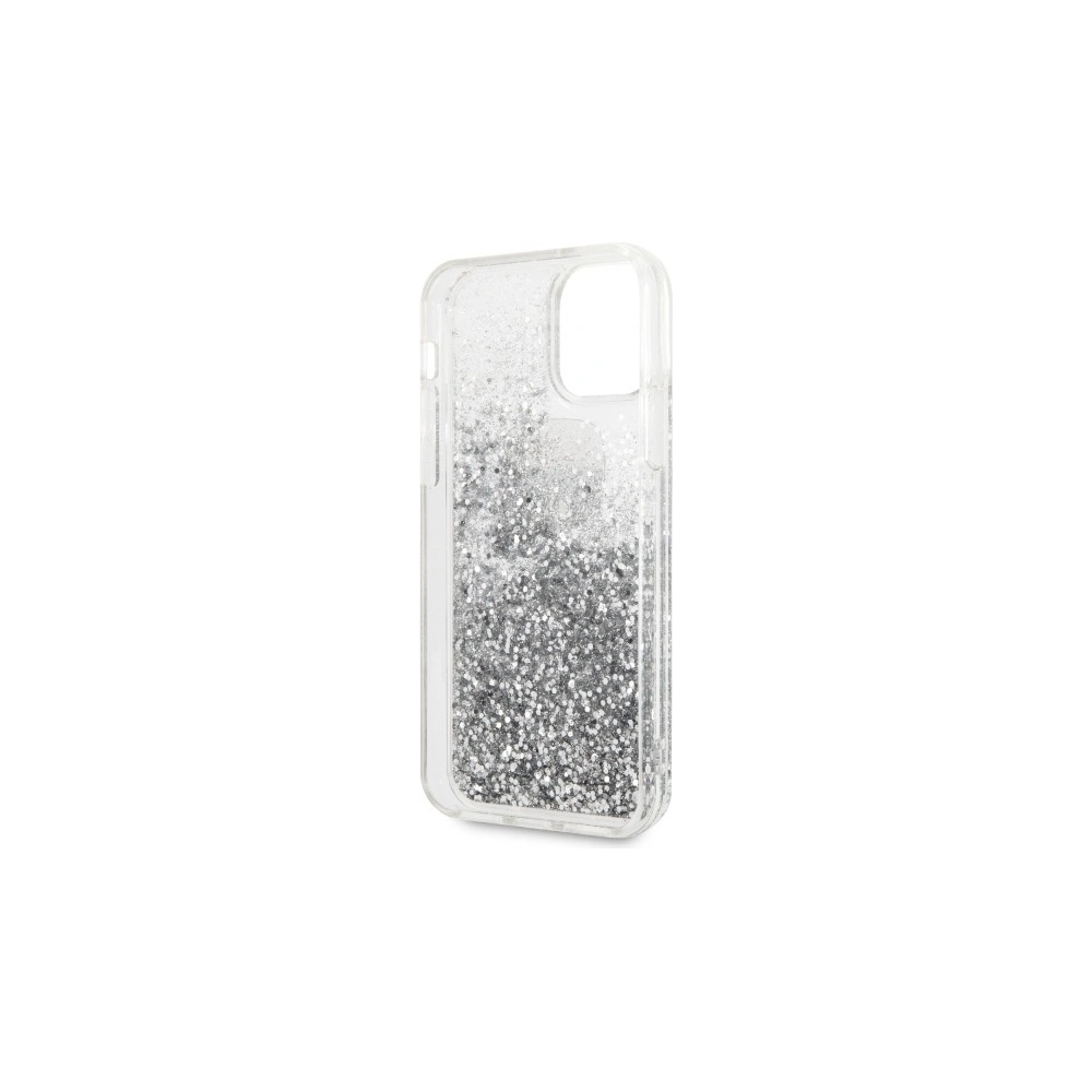 Hurtownia GSM - Etui Karl Lagerfeld KLHCN58KCGLSL Apple iPhone 11 Pro hardcase srebrny/silver Glitter Karl&Choupette - KLD264SLV - {ean13} - Hurt