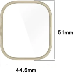 Hurtownia GSM - Etui se sklem pro hodinky Bizon Case+Glass Watch do Xiaomi Redmi Watch 5 béžové - BIZ8520 - {ean13} - Hurt