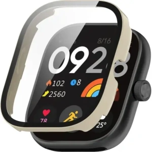 Hurtownia GSM - Bizon Case+Glass Watch Xiaomi Redmi Watch 5 bej - BIZ8520 - {ean13} - Hurt