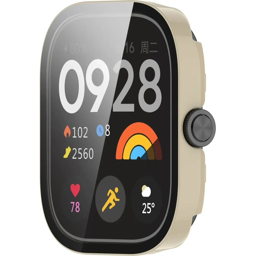 Hurtownia GSM - Bizon Case+Glass Watch Xiaomi Redmi Watch 5 bej - BIZ8520 - {ean13} - Hurt