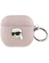 Hurtownia GSM - Karl Lagerfeld Monogram Karl Head Apple AirPods 4 rózsaszín - KLD21909 - {ean13} - Hurt