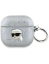 Hurtownia GSM - Karl Lagerfeld Monogram Karl Head Apple AirPods 4 argintii - KLD21910 - {ean13} - Hurt