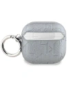 Hurtownia GSM - Karl Lagerfeld Monogram Karl Head Apple AirPods 4 argintii - KLD21910 - {ean13} - Hurt
