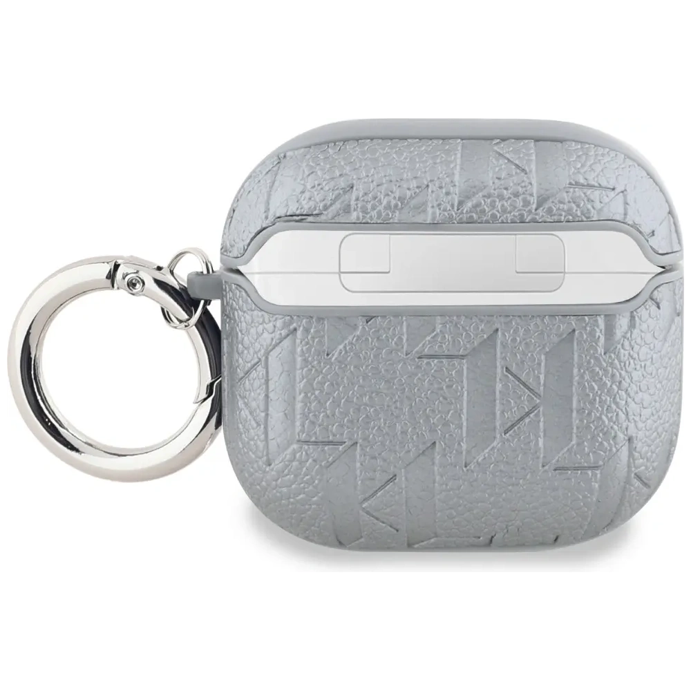 Hurtownia GSM - Karl Lagerfeld Monogram Karl Head Apple AirPods 4 argintii - KLD21910 - {ean13} - Hurt