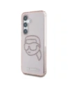 Wholesale Karl Lagerfeld Rhinestones K. Head Logo Samsung Galaxy S25 pink - KLD21911 - {ean13} - Hurt