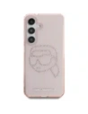 Wholesale Karl Lagerfeld Rhinestones K. Head Logo Samsung Galaxy S25 pink - KLD21911 - {ean13} - Hurt