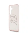 Wholesale Karl Lagerfeld Rhinestones K. Head Logo Samsung Galaxy S25 pink - KLD21911 - {ean13} - Hurt