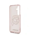 Wholesale Karl Lagerfeld Rhinestones K. Head Logo Samsung Galaxy S25 pink - KLD21911 - {ean13} - Hurt