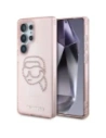 Karl Lagerfeld Strass K. Kopf Logo Samsung Galaxy S25 Ultra rosa