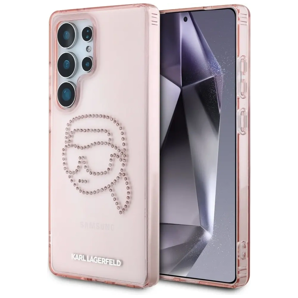 Hurtownia GSM - Karl Lagerfeld Rhinestones K. Head Logo Samsung Galaxy S25 Ultra roz - KLD21912 - {ean13} - Hurt