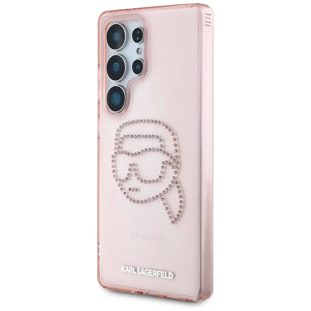 Hurtownia GSM - Karl Lagerfeld Rhinestones K. Head Logo Samsung Galaxy S25 Ultra roz - KLD21912 - {ean13} - Hurt