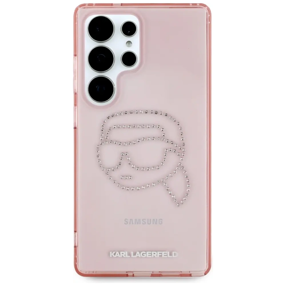 Hurtownia GSM - Karl Lagerfeld Rhinestones K. Head Logo Samsung Galaxy S25 Ultra roz - KLD21912 - {ean13} - Hurt