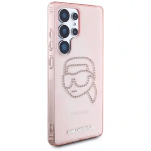 Hurtownia GSM - Karl Lagerfeld Strass K. Kopf Logo Samsung Galaxy S25 Ultra rosa - KLD21912 - {ean13} - Hurt