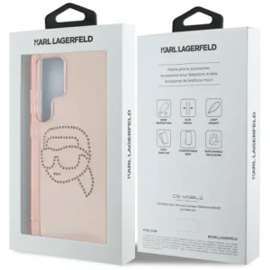 Hurtownia GSM - Karl Lagerfeld Strass K. Kopf Logo Samsung Galaxy S25 Ultra rosa - KLD21912 - {ean13} - Hurt
