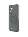 Wholesale Karl Lagerfeld Rhinestones Karl Head Logo Samsung Galaxy S25 black - KLD21913 - {ean13} - Hurt