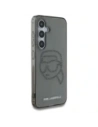 Wholesale Karl Lagerfeld Rhinestones Karl Head Logo Samsung Galaxy S25 black - KLD21913 - {ean13} - Hurt