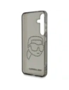 Hurtownia GSM - Karl Lagerfeld Logo cu cap de Karl cu cristale Samsung Galaxy S25 negru - KLD21913 - {ean13} - Hurt
