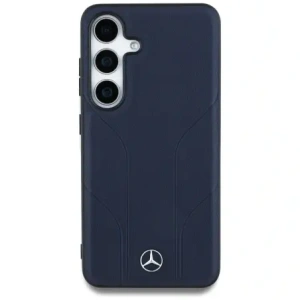 Hurtownia GSM - Mercedes Leder mit geprägten Linien MagSafe Samsung Galaxy S25 blau - MRS308 - {ean13} - Hurt