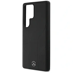 Hurtownia GSM - Mercedes Leder mit debossierten Linien MagSafe Samsung Galaxy S25 Ultra schwarz - MRS309 - {ean13} - Hurt